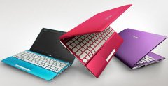 ASUS近日發布多個顏色EeePC Flare上網本使用AMD及英特處理器！