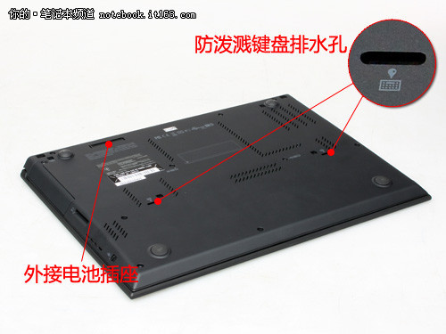 接口齊全 X1底部及側面接口介紹